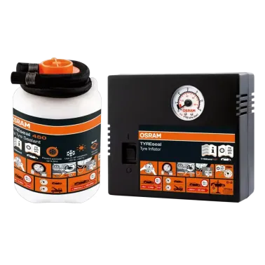 TYREseal Zestaw naprawczy do opon (uszczelniacz + kompresor)
