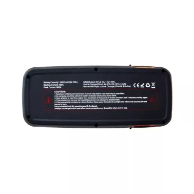 Kompaktowy Rozrusznik litowy 400 _ 12V 16800mAh